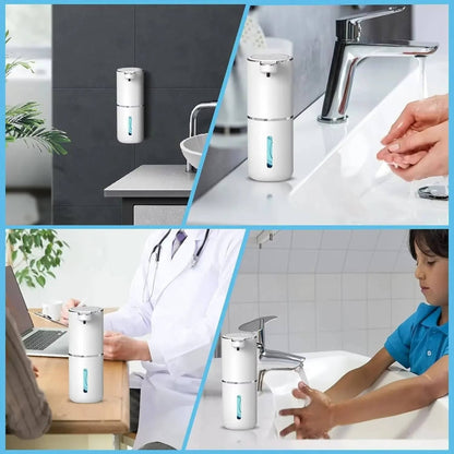 Dispenser Sapone Automatico Touchless con Sensore Infrarossi | Design Impermeabile per Massima Igiene in Cucina e Bagno 3