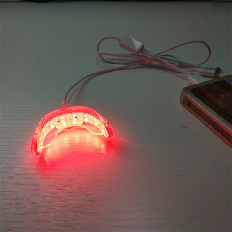 Dispositivo Luce Rossa per Terapia Dentale con 16 LED | Portatile e Sicuro per Sollievo Gengivale 2