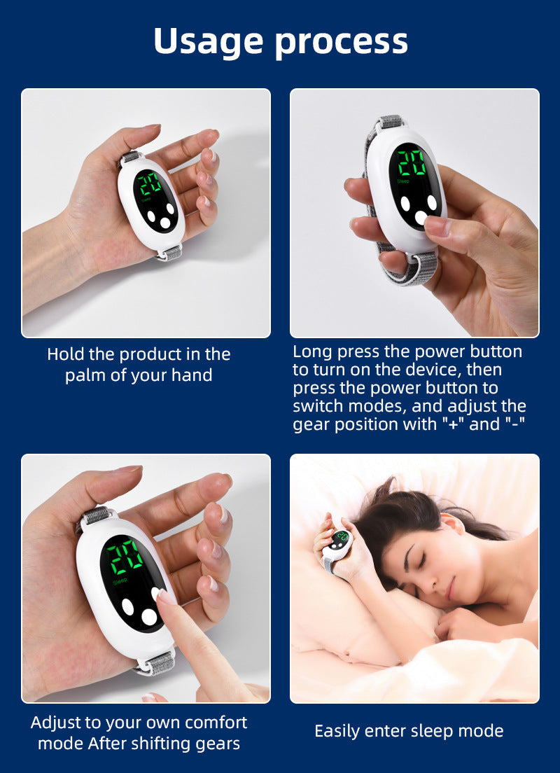 Dispositivo di Rilassamento EMS per il Sonno con Display LED e Cinturino Regolabile | Aiuto per il Relax e il Sonno 4