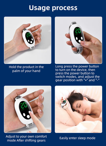 Dispositivo di Rilassamento EMS per il Sonno con Display LED e Cinturino Regolabile | Aiuto per il Relax e il Sonno 4