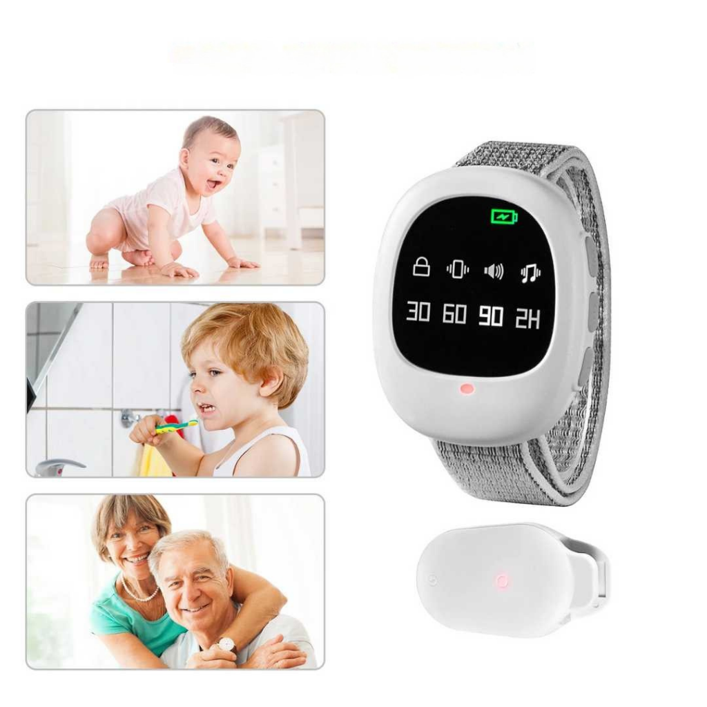 Dispositivo per Enuresi Notturna | Allarme Wireless con Vibrazione e Sensore di Urina | Supporto per un Sonno Sereno e Asciutto 1