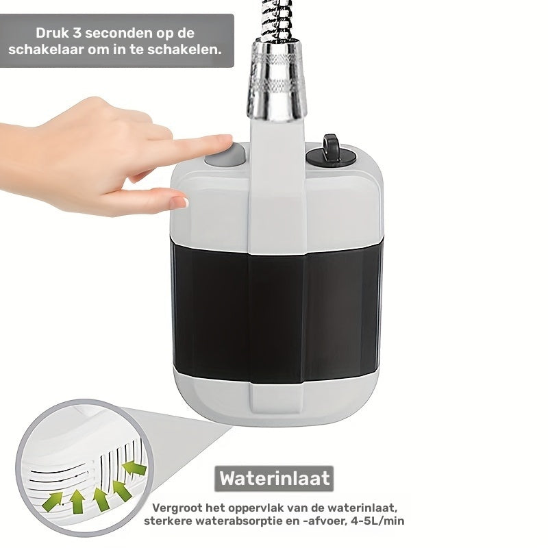 Portable Camping Shower | Filtration System and Constant Flow | Perfect for Outdoor Adventures