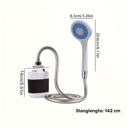 Portable Camping Shower | Filtration System and Constant Flow | Perfect for Outdoor Adventures
