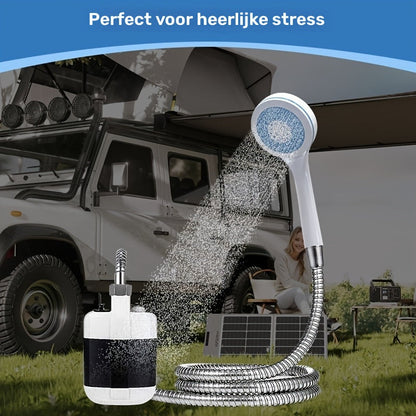 Portable Camping Shower | Filtration System and Constant Flow | Perfect for Outdoor Adventures