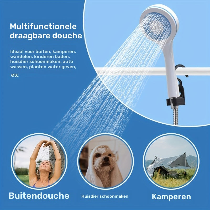 Portable Camping Shower | Filtration System and Constant Flow | Perfect for Outdoor Adventures