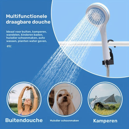 Portable Camping Shower | Filtration System and Constant Flow | Perfect for Outdoor Adventures