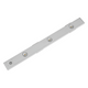 Argento / Larghezza 40 cm x Altezza 6 cm
