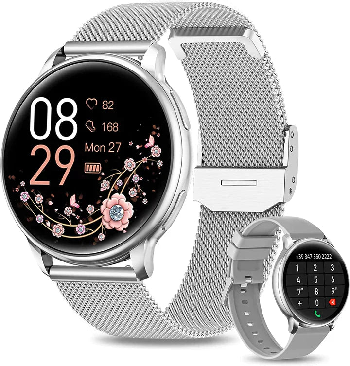 Elegante Smartwatch Uomo | Orologio Smart con Monitoraggio Salute e Notifiche | Design Chic per Ogni Occasione 1