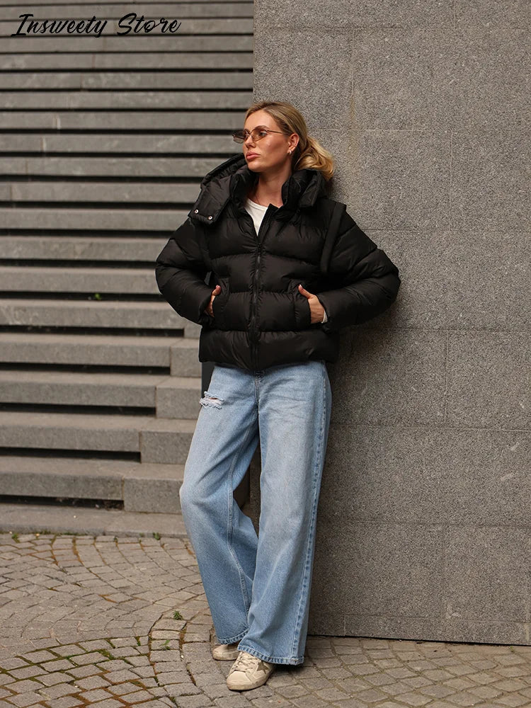 Emma | Elegante Cappotto Invernale 2 in 1 con Cappuccio 1
