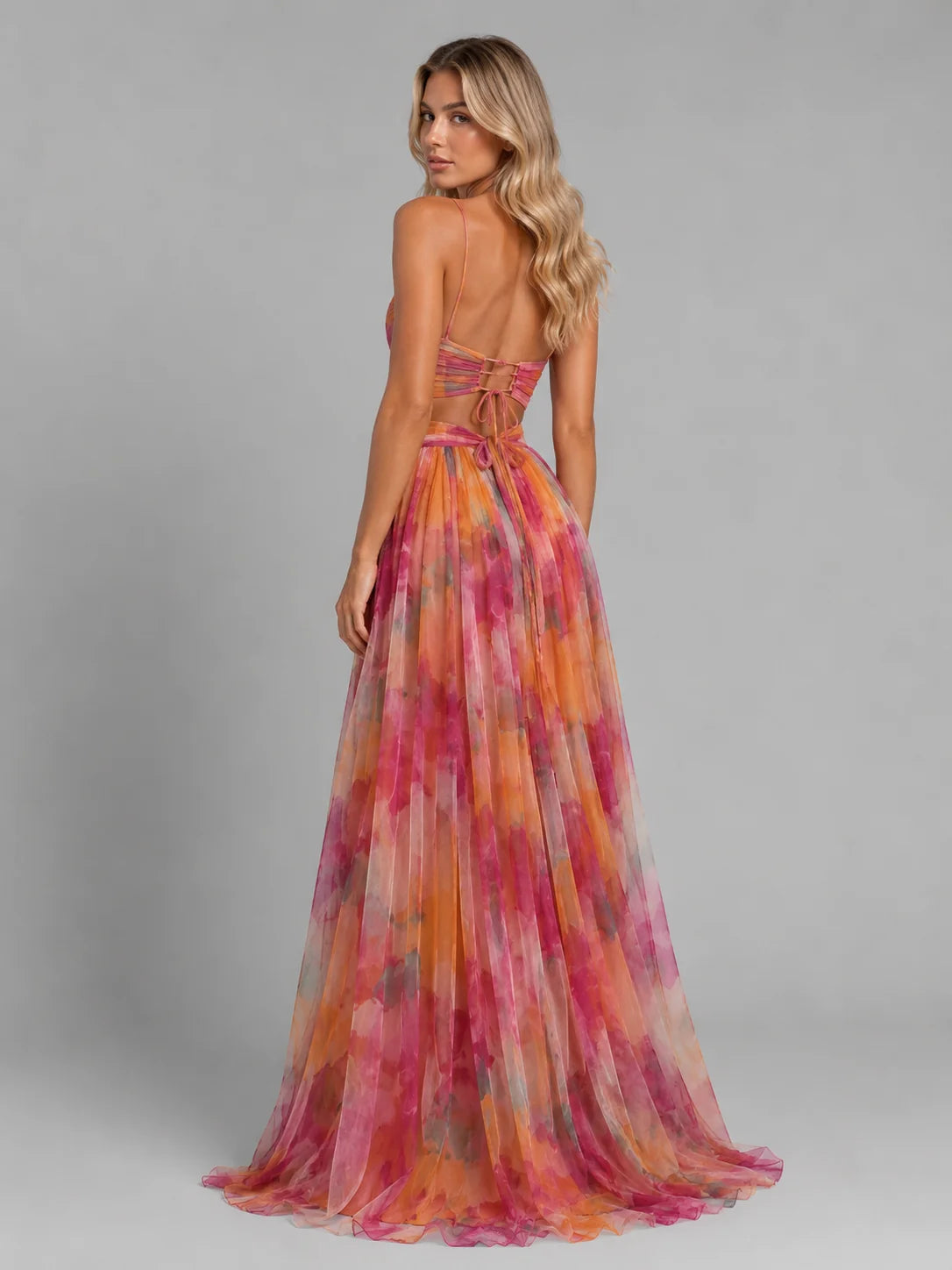 Emma | Elegante Maxi Dress Floreale Estivo 1