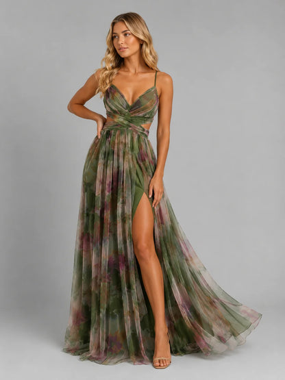 Emma | Elegante Maxi Dress Floreale Estivo 3