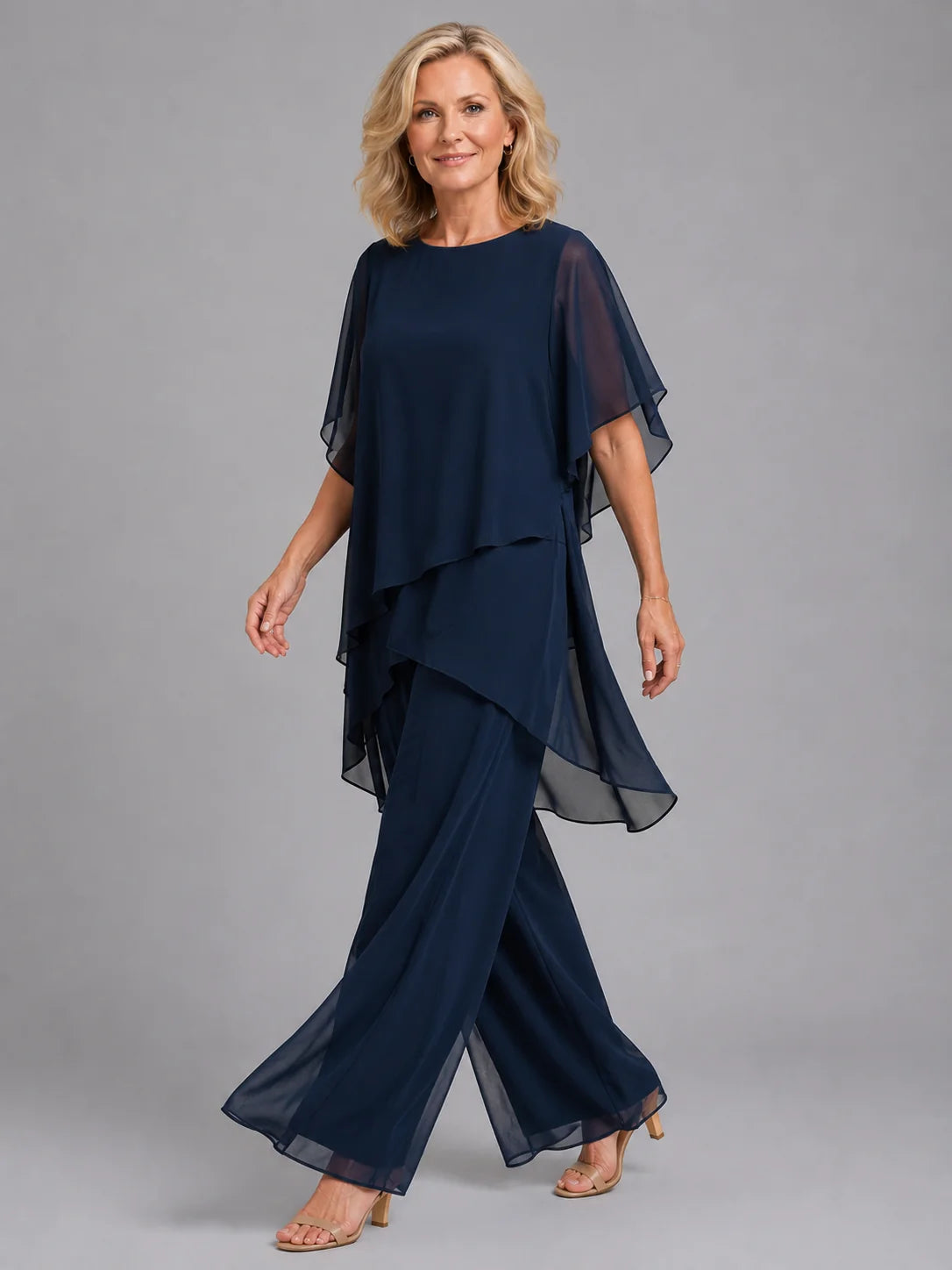 Emma | Elegante Set Due Pezzi in Chiffon Leggero 2