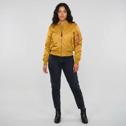 Emma | Moderno Giacca Bomber in Nylon Autunnale 10
