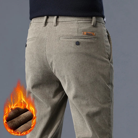 Ethan | Caldi Pantaloni Casual in Velluto per l'Inverno 0