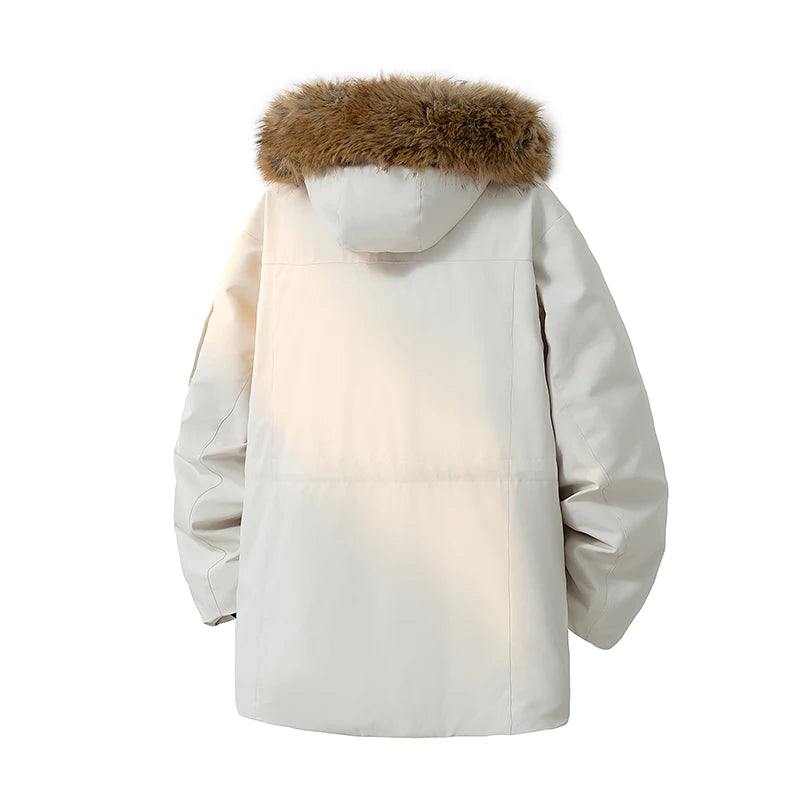 Ethan | Caldo Parka Invernale Uomo con Cappuccio Removibile 1
