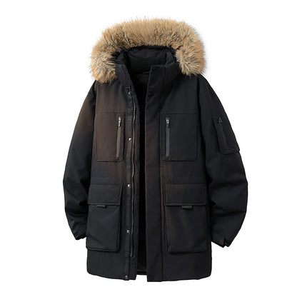 Ethan | Caldo Parka Invernale Uomo con Cappuccio Removibile 3