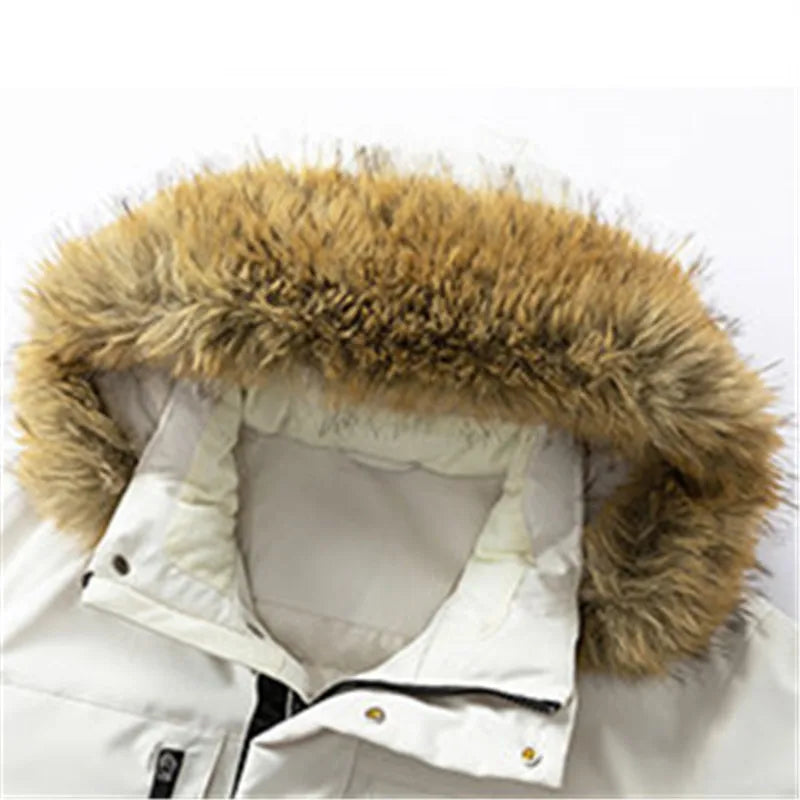 Ethan | Caldo Parka Invernale Uomo con Cappuccio Removibile 5
