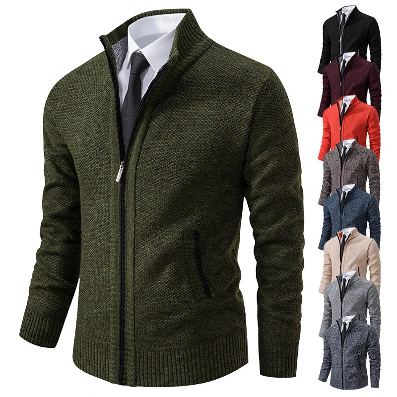Ethan | Comfort Giacca Invernale Uomo con Collo Alto e Design Elegante 0