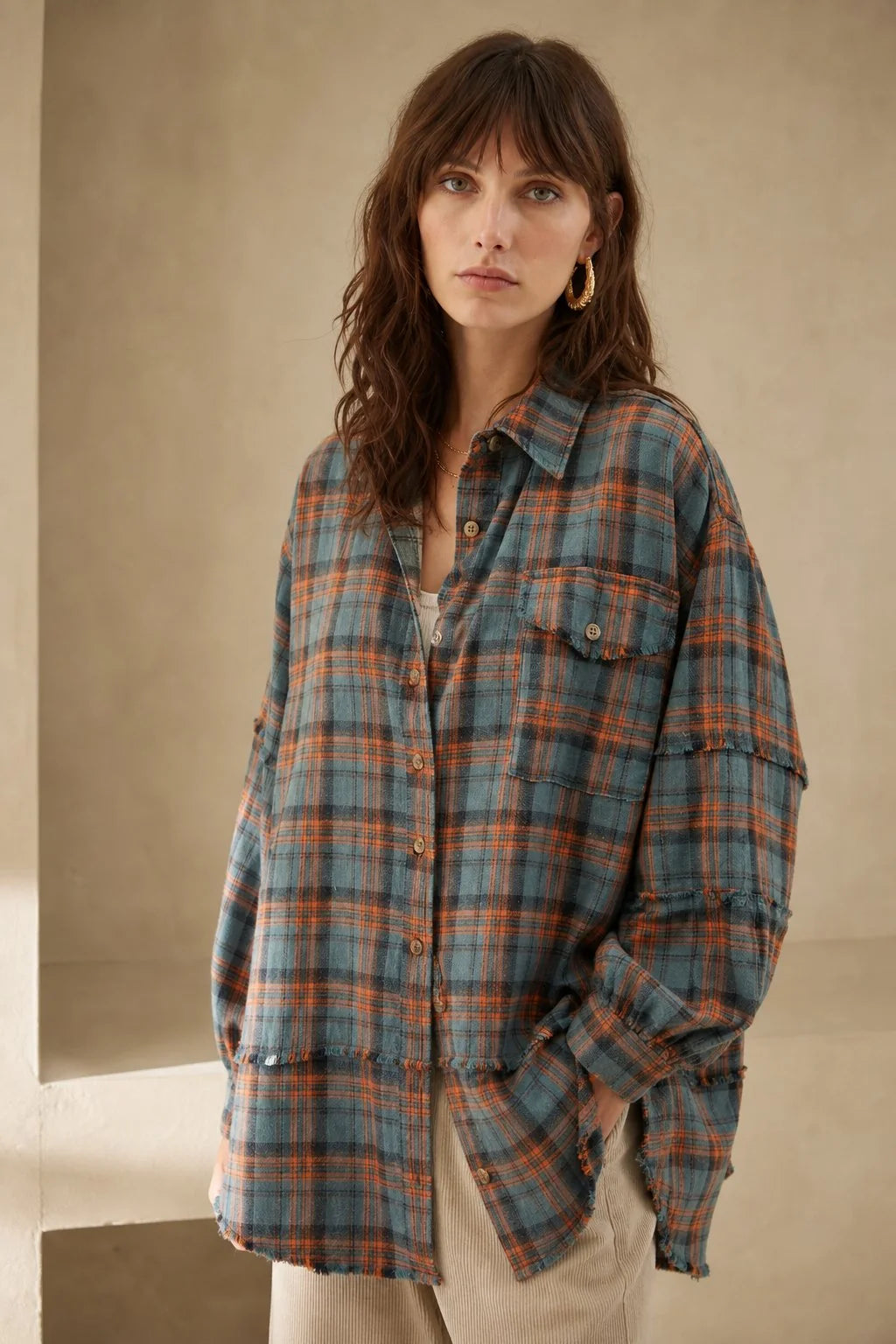 Ethan | Comoda Camicia Di Flanella A Quadri Autunnale Uomo 0