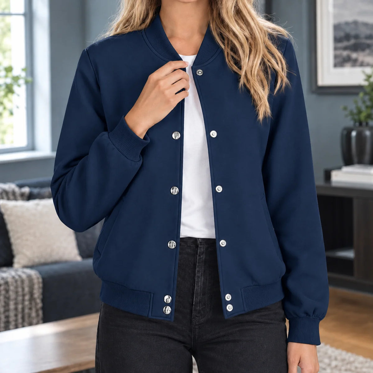 Ethan | Comoda Giacca Bomber Uomo in Cotone Stylish 2