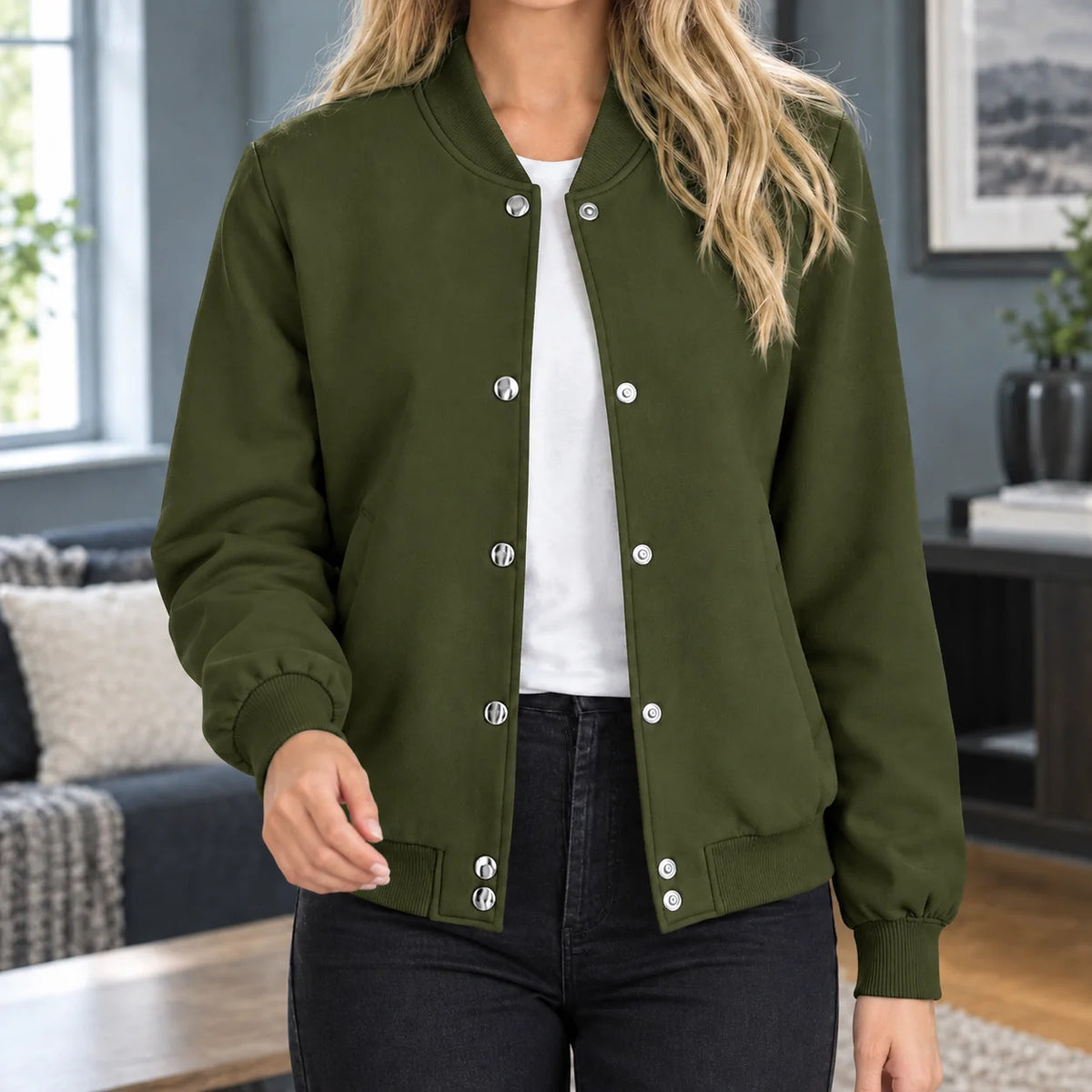 Ethan | Comoda Giacca Bomber Uomo in Cotone Stylish 4