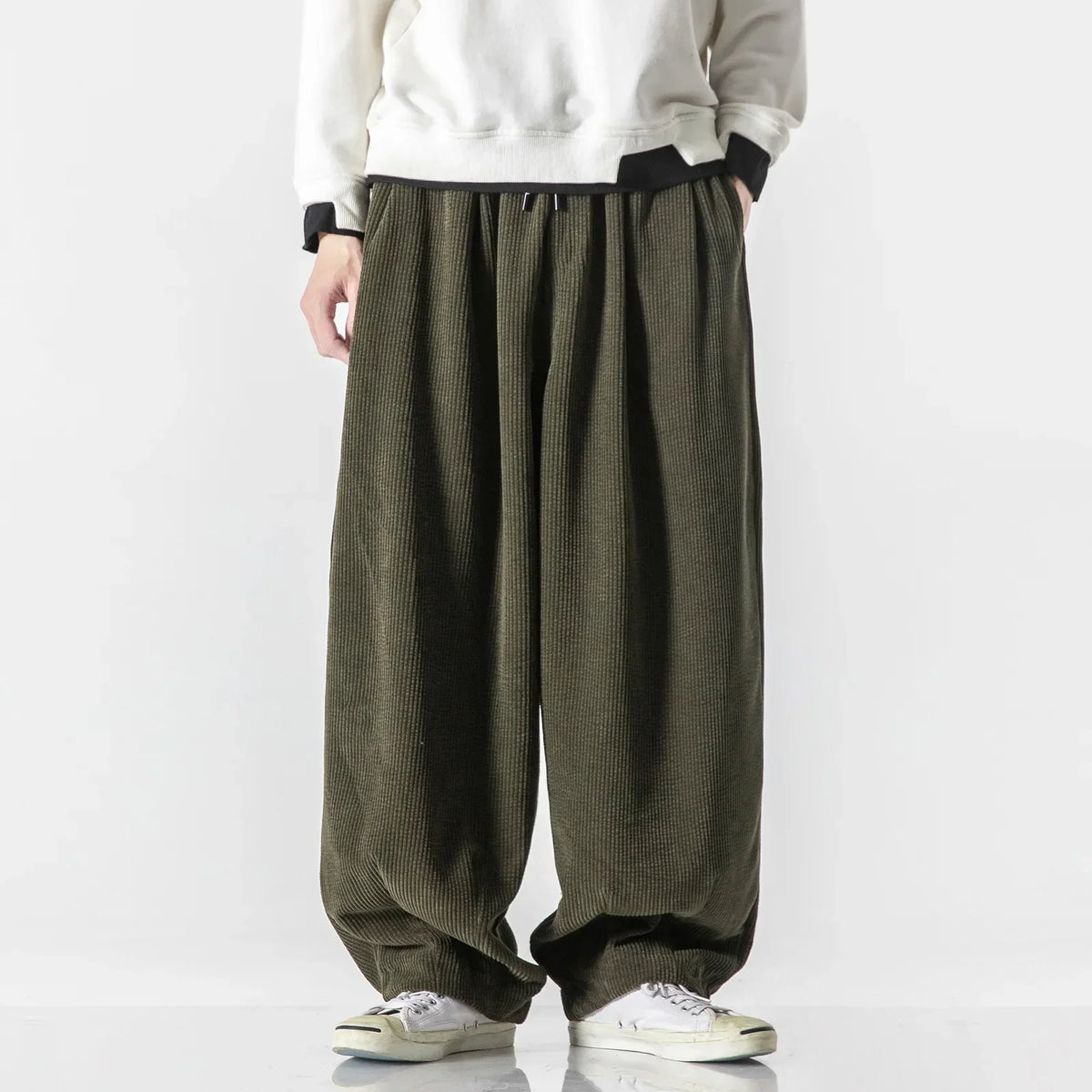 Ethan | Comodi Pantaloni Tuta In Velluto A Coste Uomo 5
