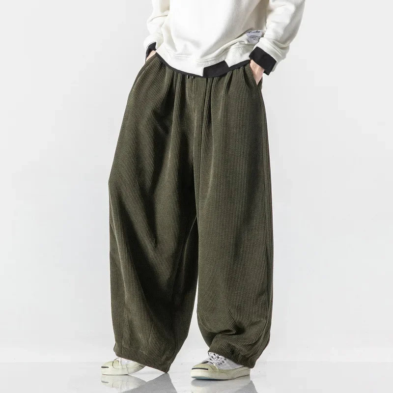 Ethan | Comodi Pantaloni Tuta In Velluto A Coste Uomo 7