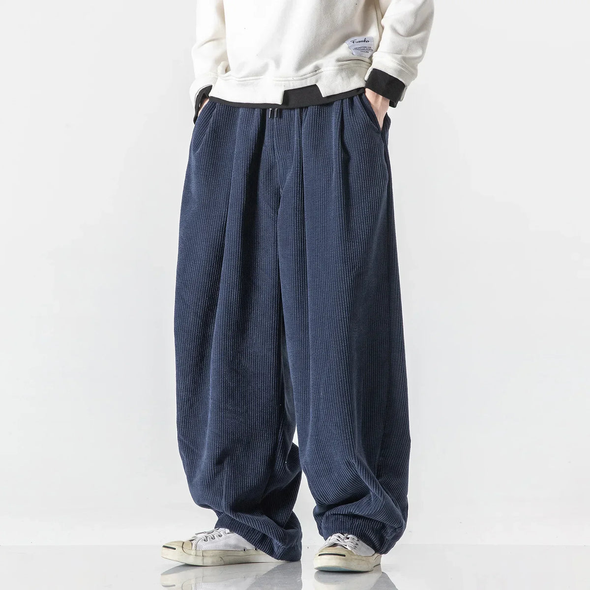 Ethan | Comodi Pantaloni Tuta In Velluto A Coste Uomo 9
