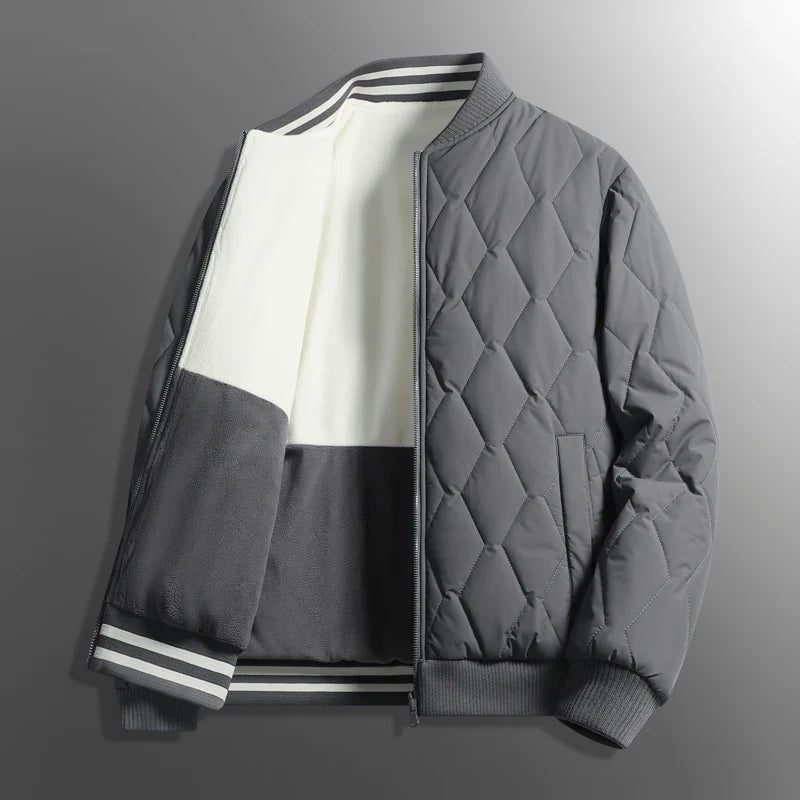 Ethan | Elegante Giacca Bomber Reversibile Uomo Casual 2