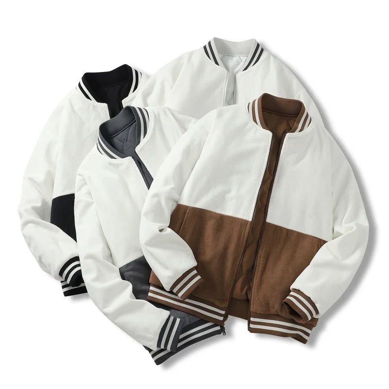 Ethan | Elegante Giacca Bomber Reversibile Uomo Casual 5