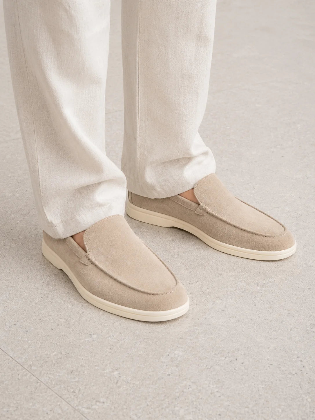 Ethan | Eleganti Mocassini Uomo Slip-On in Pelle Scamosciata 1