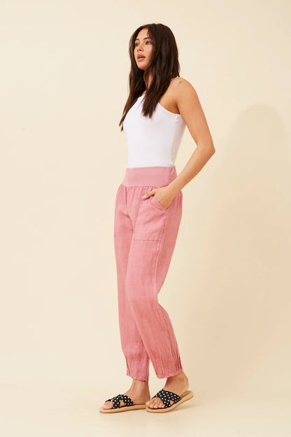 Ethan | Eleganti Pantaloni in Lino Leggeri per Donna 3