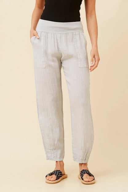 Ethan | Eleganti Pantaloni in Lino Leggeri per Donna 5