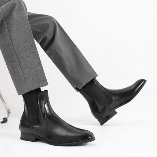 Ethan | Eleganti Stivali Chelsea in Pelle per Uomo 4