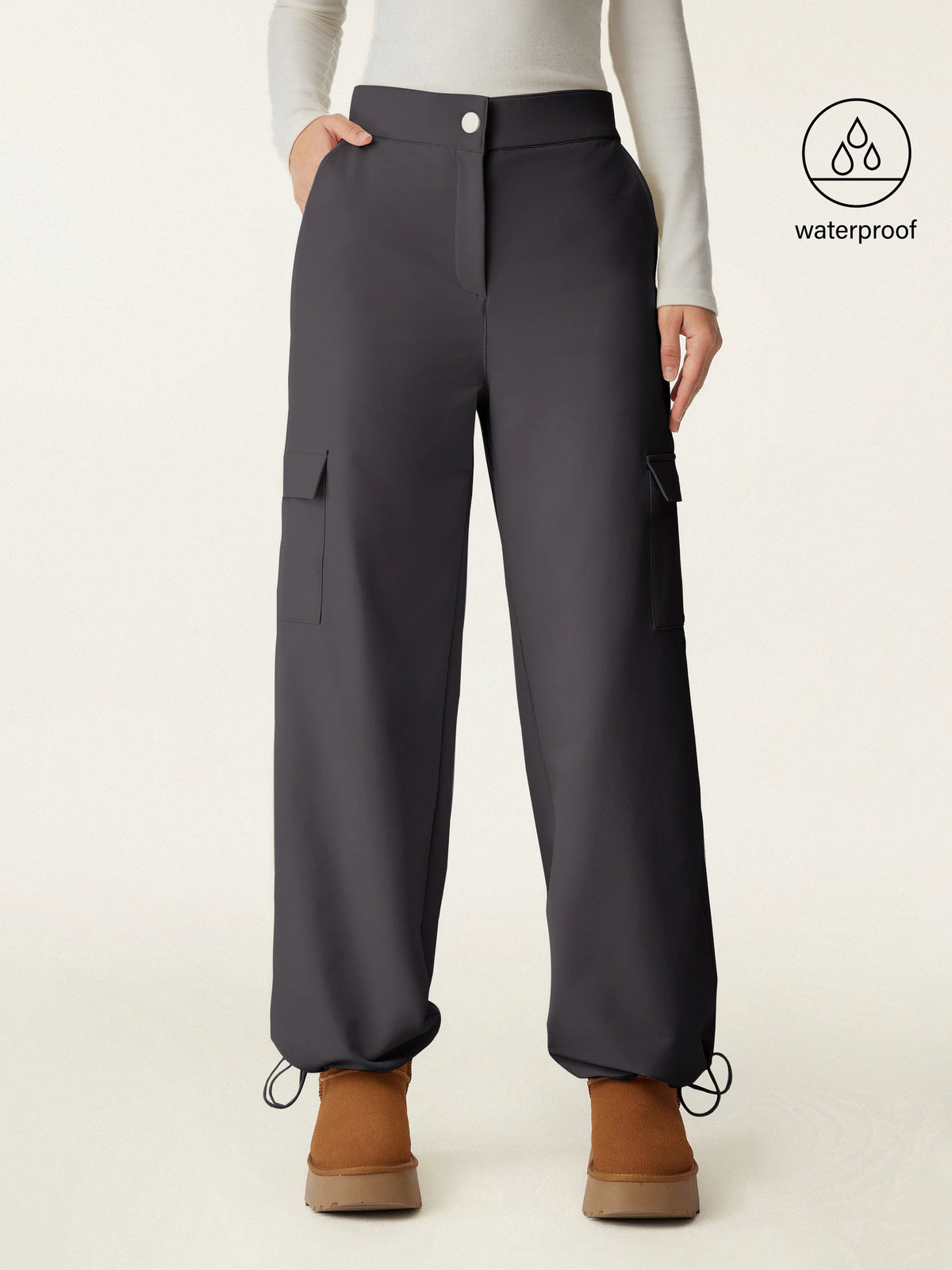 Ethan | Impermeabili Pantaloni Cargo Caldi con Tasche Laterali 11