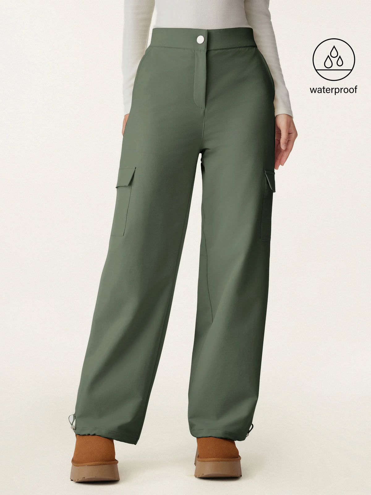 Ethan | Impermeabili Pantaloni Cargo Caldi con Tasche Laterali 14