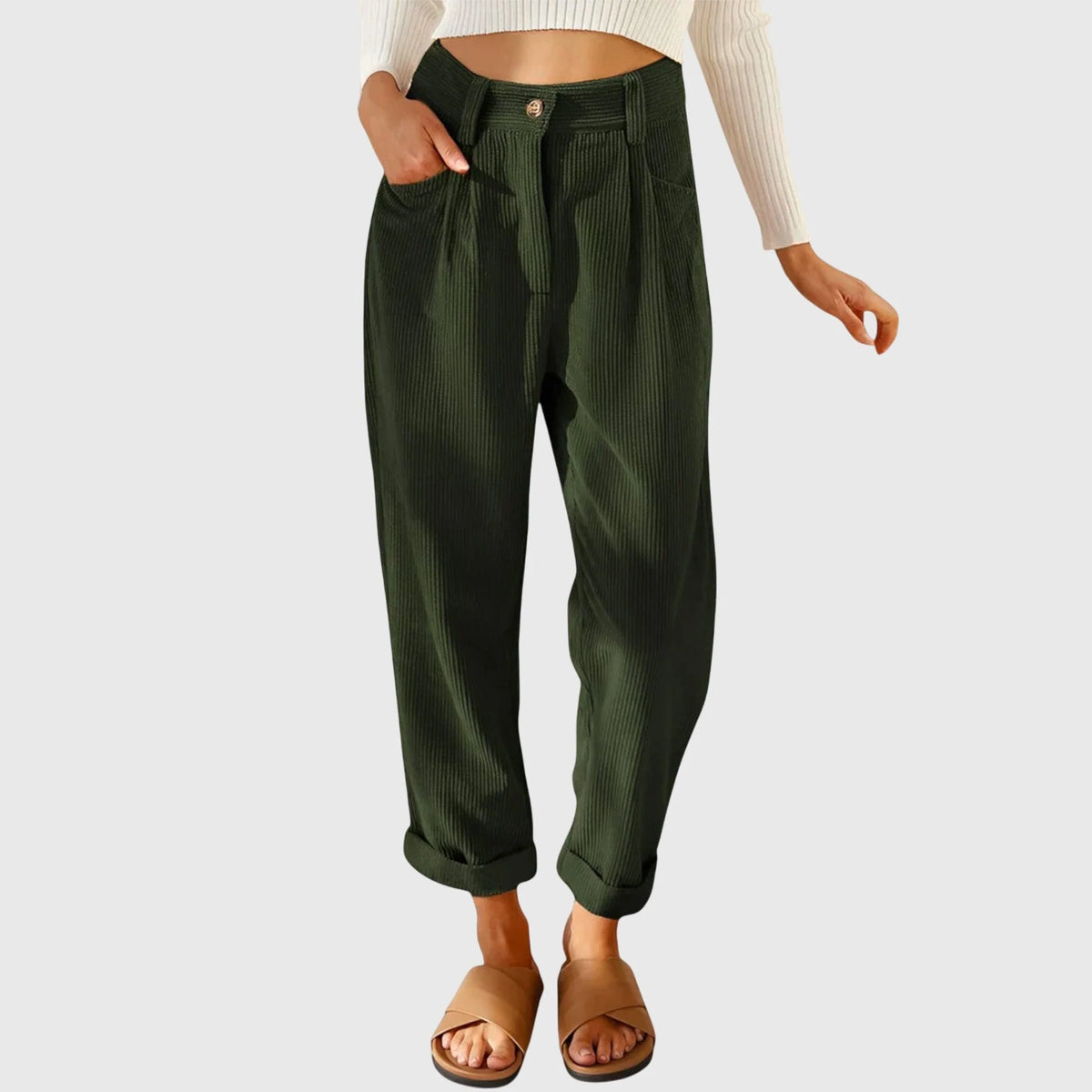 Ethan | Moderni Pantaloni in Velluto a Coste Eleganti e Comodi 2