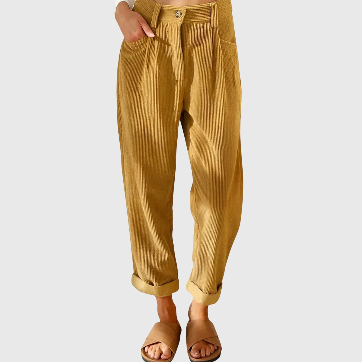 Ethan | Moderni Pantaloni in Velluto a Coste Eleganti e Comodi 4