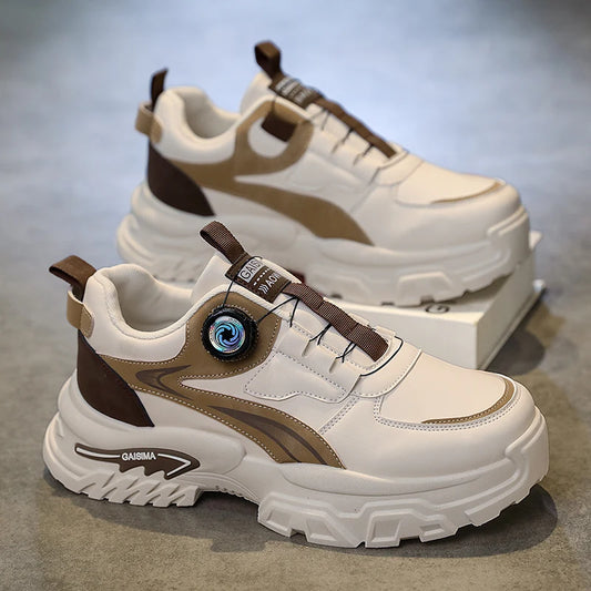 Ethan | Versatili Sneakers Alte con Suola Spessa per Uomini 0