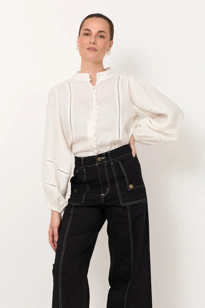 Ethan | Wide Leg Jeans with Impact Pockets 1