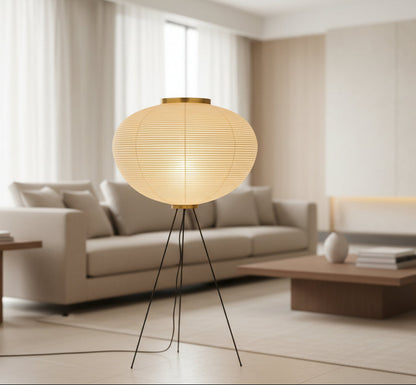 Akari 10A: Dia 50cm x H 120cm Bianco