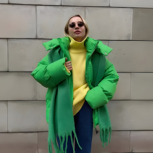 Piumino Donna Invernale con Cappuccio