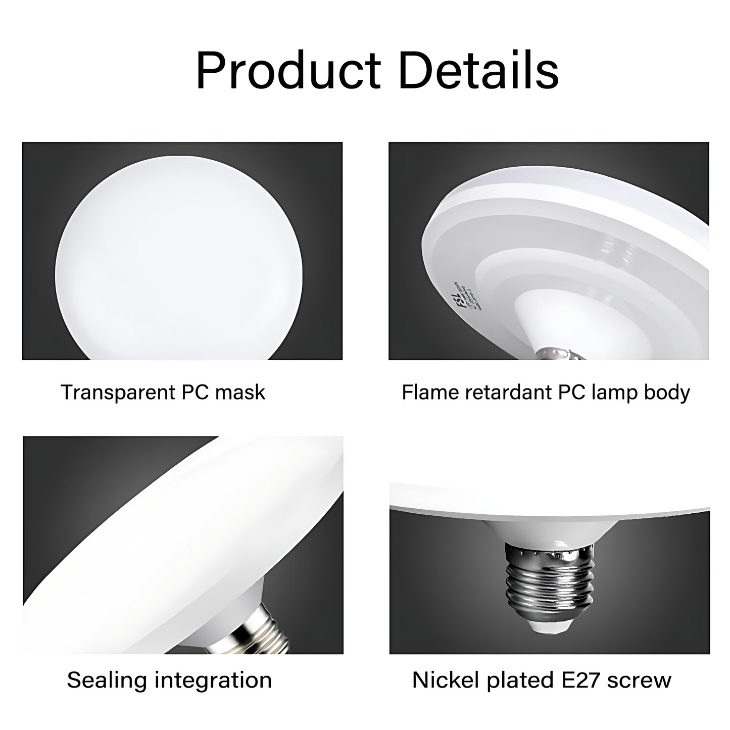 LED Bulb E27 UFO Design