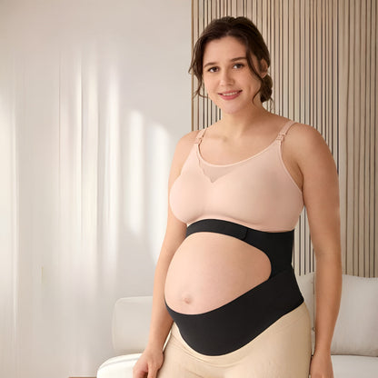Fascia Gravidanza | Pancera Ergonomica con Design Traspirante | Supporto Comfort per Attività Quotidiane