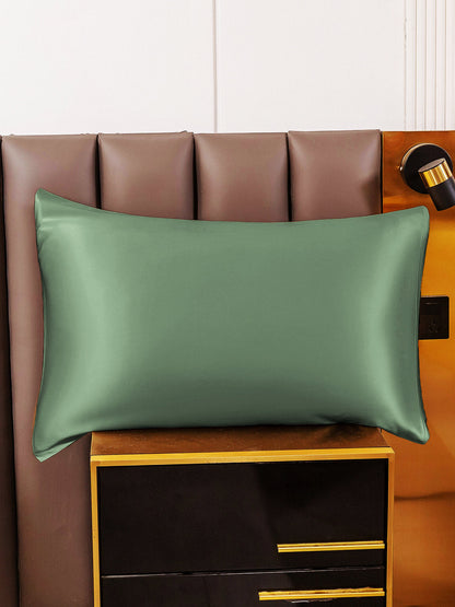 Silk Pillowcase | 30 Momme Silk Pillowcase with Envelope Closure | Comfort and Wellness for Hair and Skin