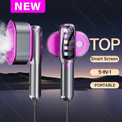 Portable Steam Iron 1200W with Fast Heating | Compact and Lightweight for Professional Results