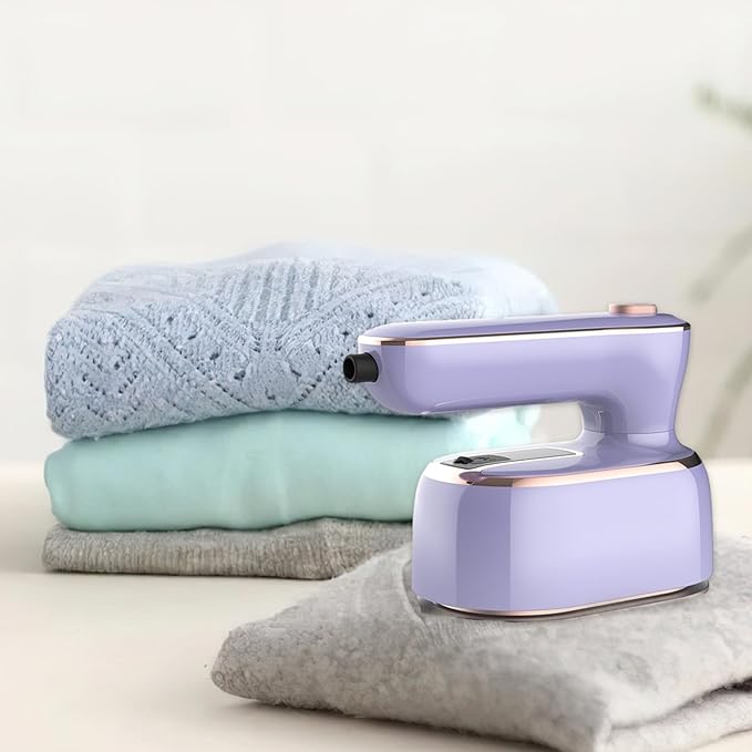 Portable Steam Iron with Fast Heating | Compact and Lightweight for Travel and Daily Use