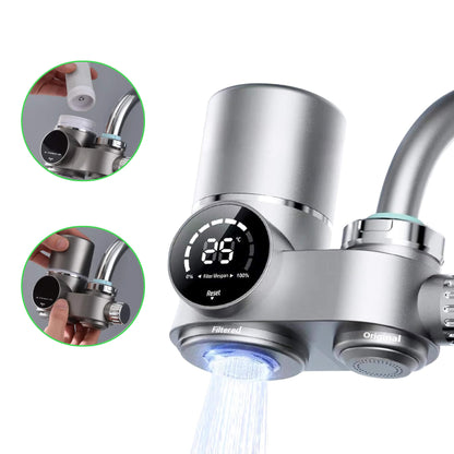 Filtro Acqua Rubinetto | Depuratore Acqua con Purificazione UV e Display LED | Acqua Pura per Bere e Cucinare 1