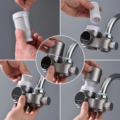 Filtro Acqua Rubinetto | Depuratore Acqua con Purificazione UV e Display LED | Acqua Pura per Bere e Cucinare 6