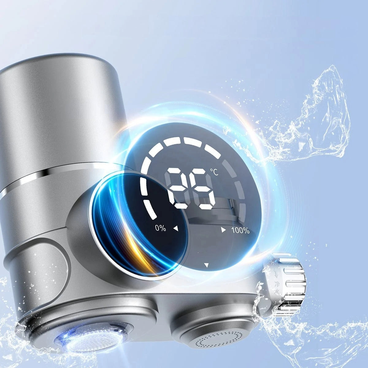 Filtro Acqua Rubinetto | Depuratore Acqua con Purificazione UV e Display LED | Acqua Pura per Bere e Cucinare 7